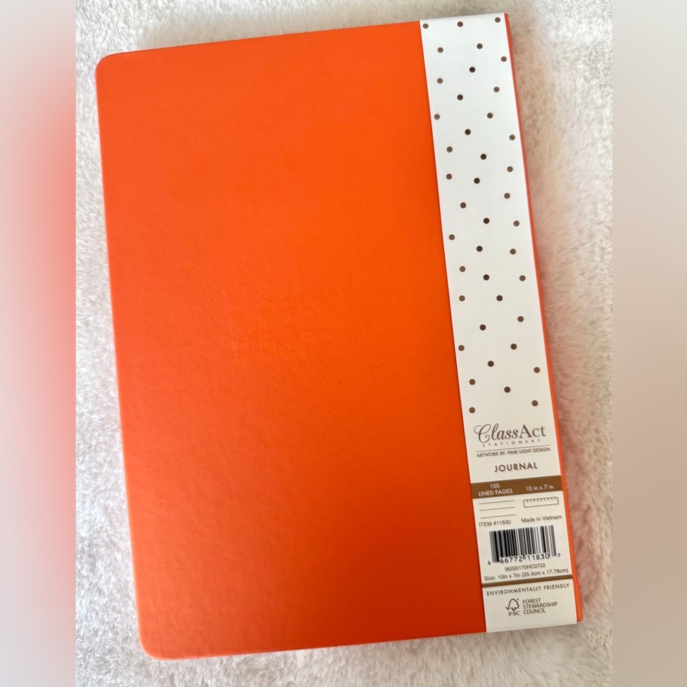 'Be Kind to Yourself' Faux Leather Hardcover Journal - NWT - Picture 7 of 7